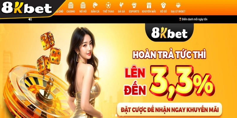 8KBET được mệnh danh là thiên đường cá cược uy tín số 1
