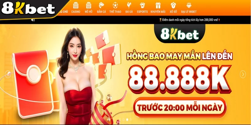 Chương trình khuyến mãi siêu hấp dẫn chỉ có tại nhà cái 8KBET